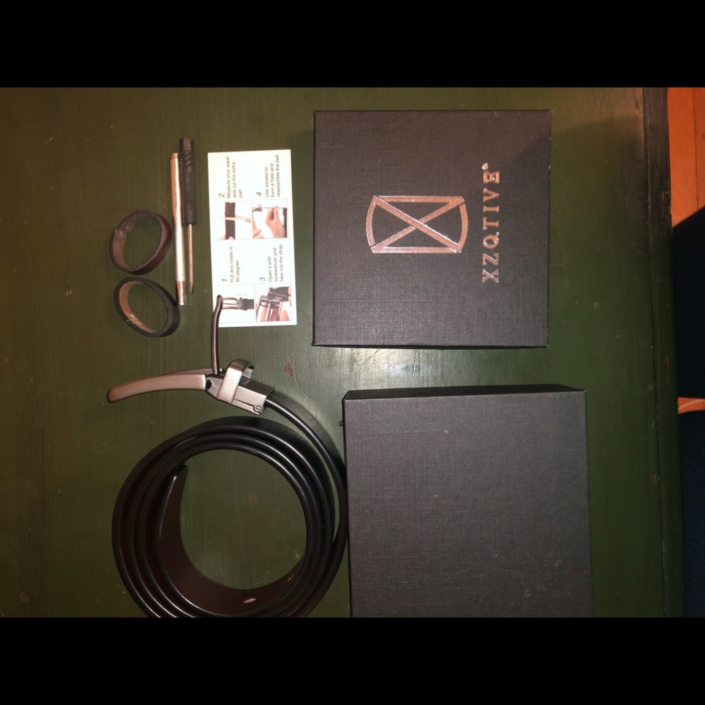 Black/Brown Reversible  belt